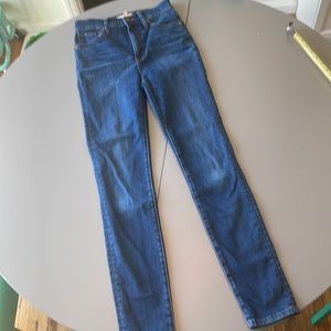 Madewell 11 inch high rise skinny jeans 25 excellent condition